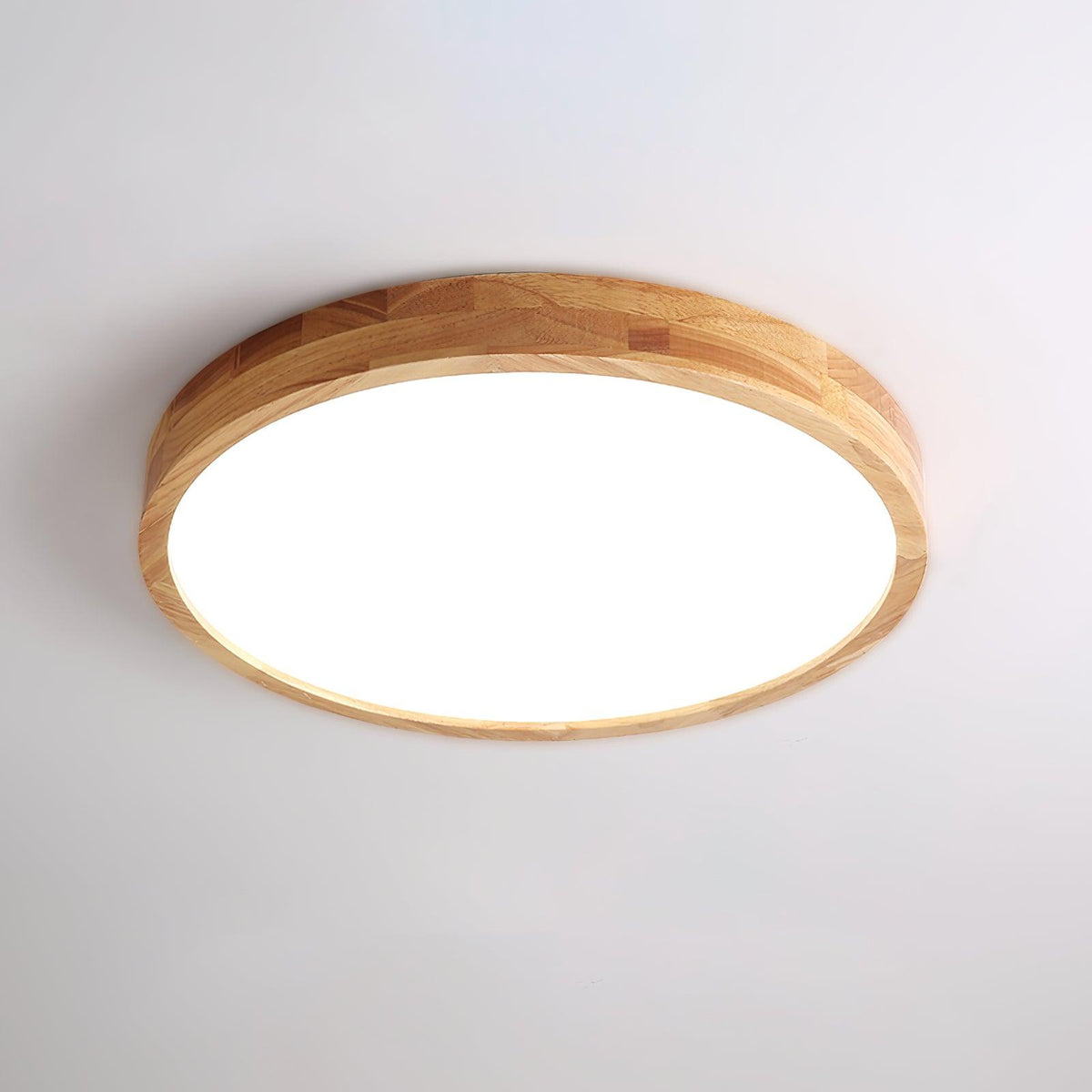 Damian Ceiling Light Wooden Geometric LED