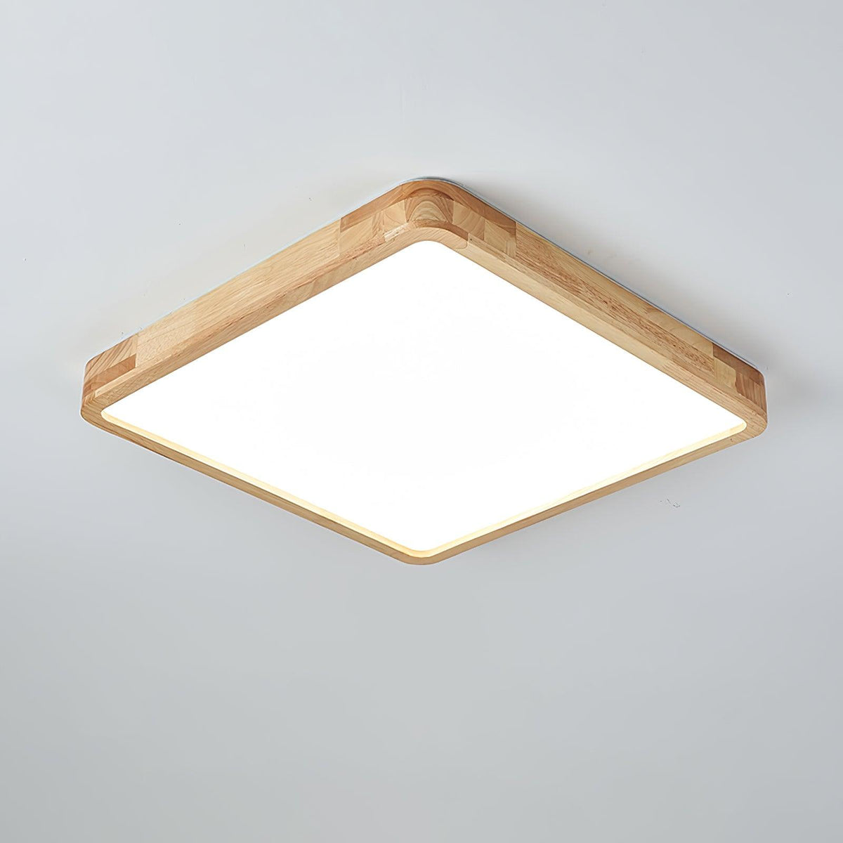Damian Ceiling Light Wooden Geometric LED