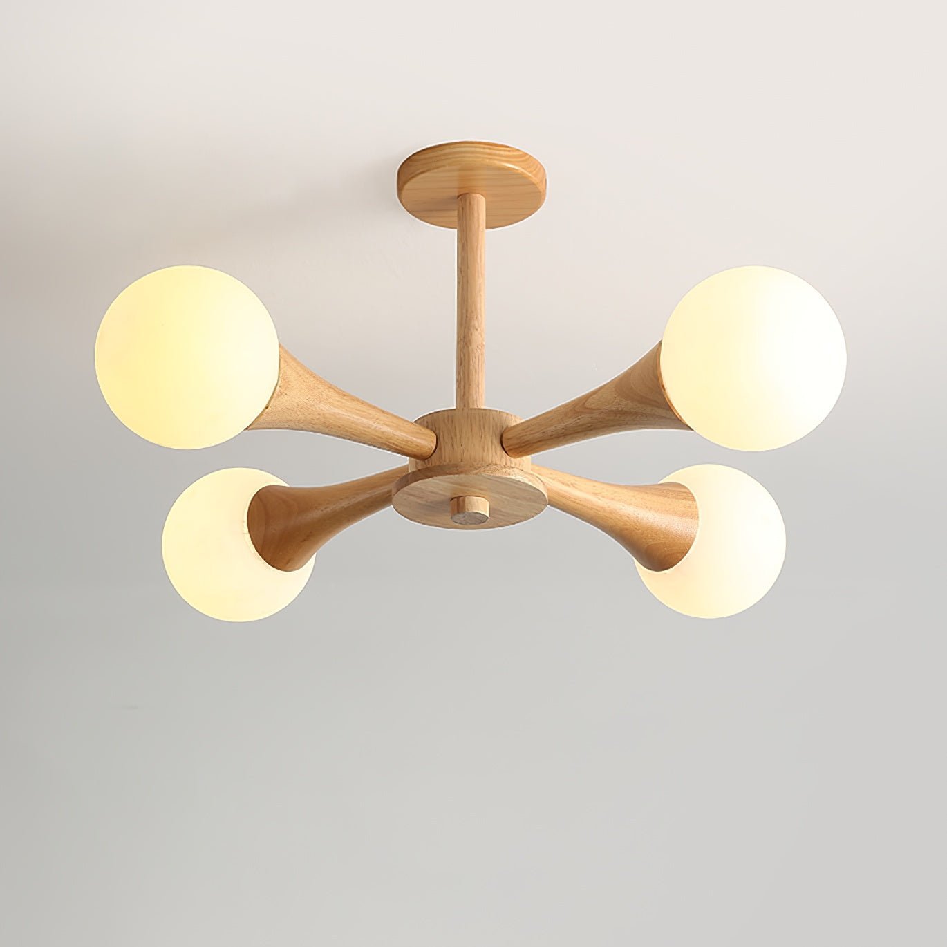 Briarshire Wooden Nera Chandelier