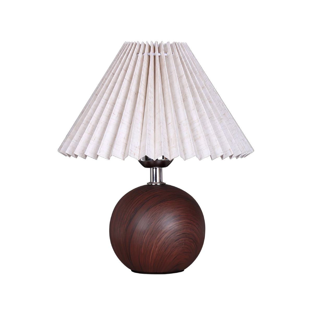 Zesilon Wooden Ball Table Lamp