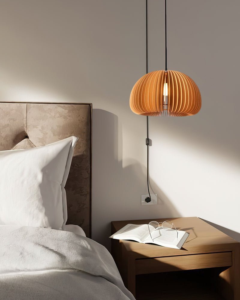Enoris Wood Retro Pendant Lights