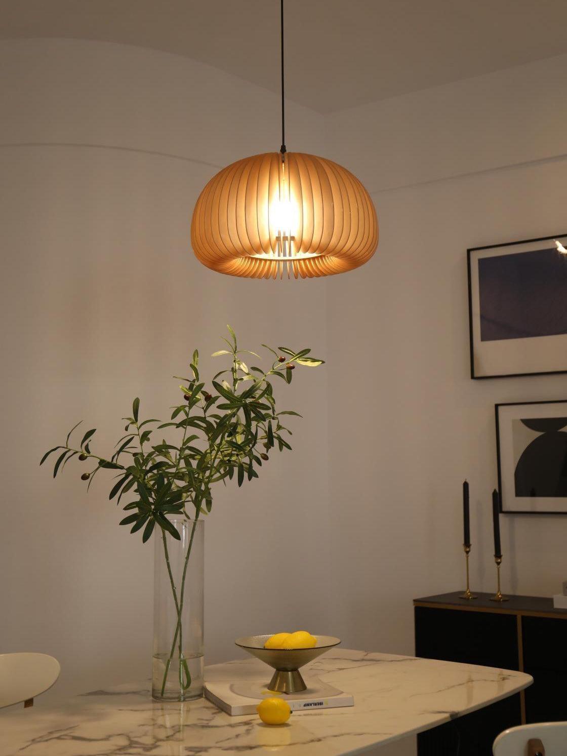 Enoris Wood Retro Pendant Lights
