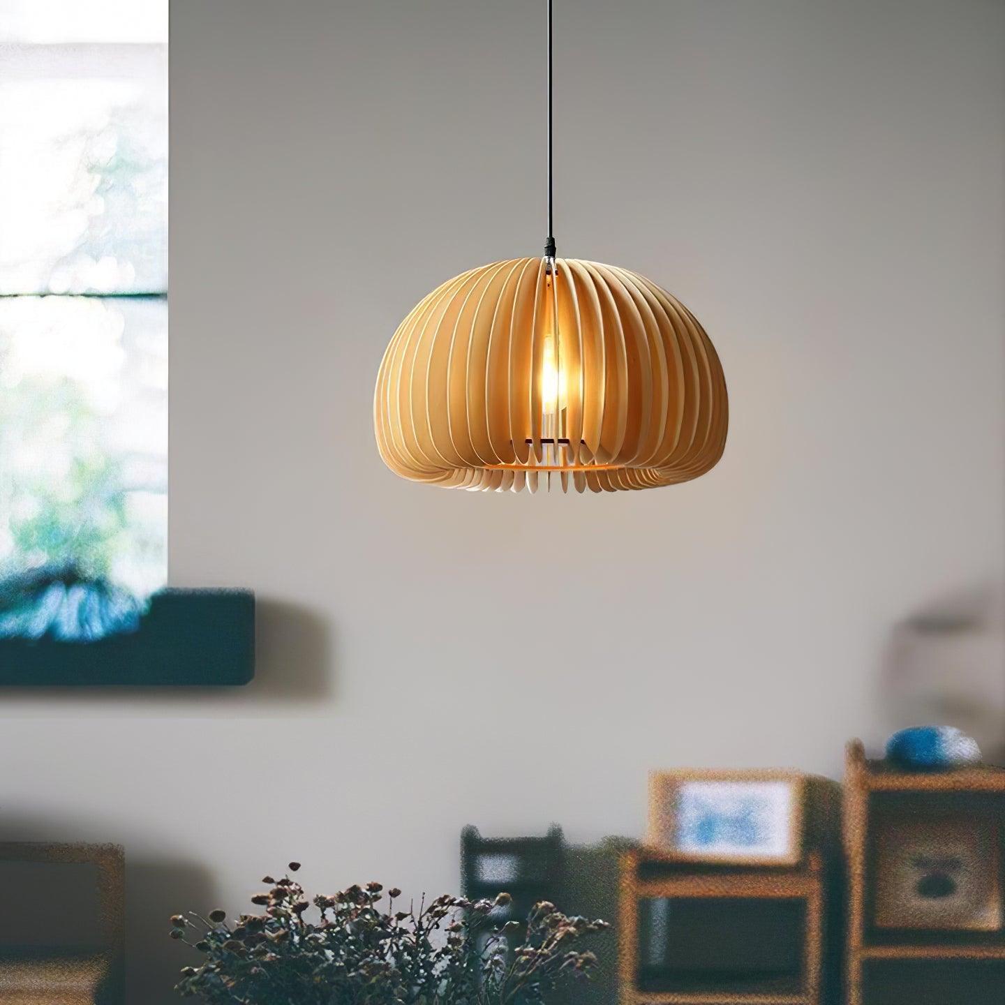 Enoris Wood Retro Pendant Lights