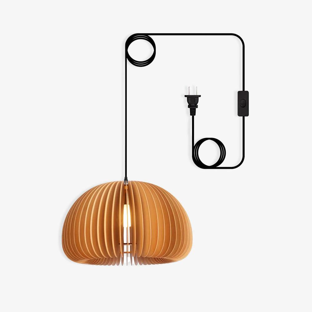 Enoris Wood Retro Pendant Lights