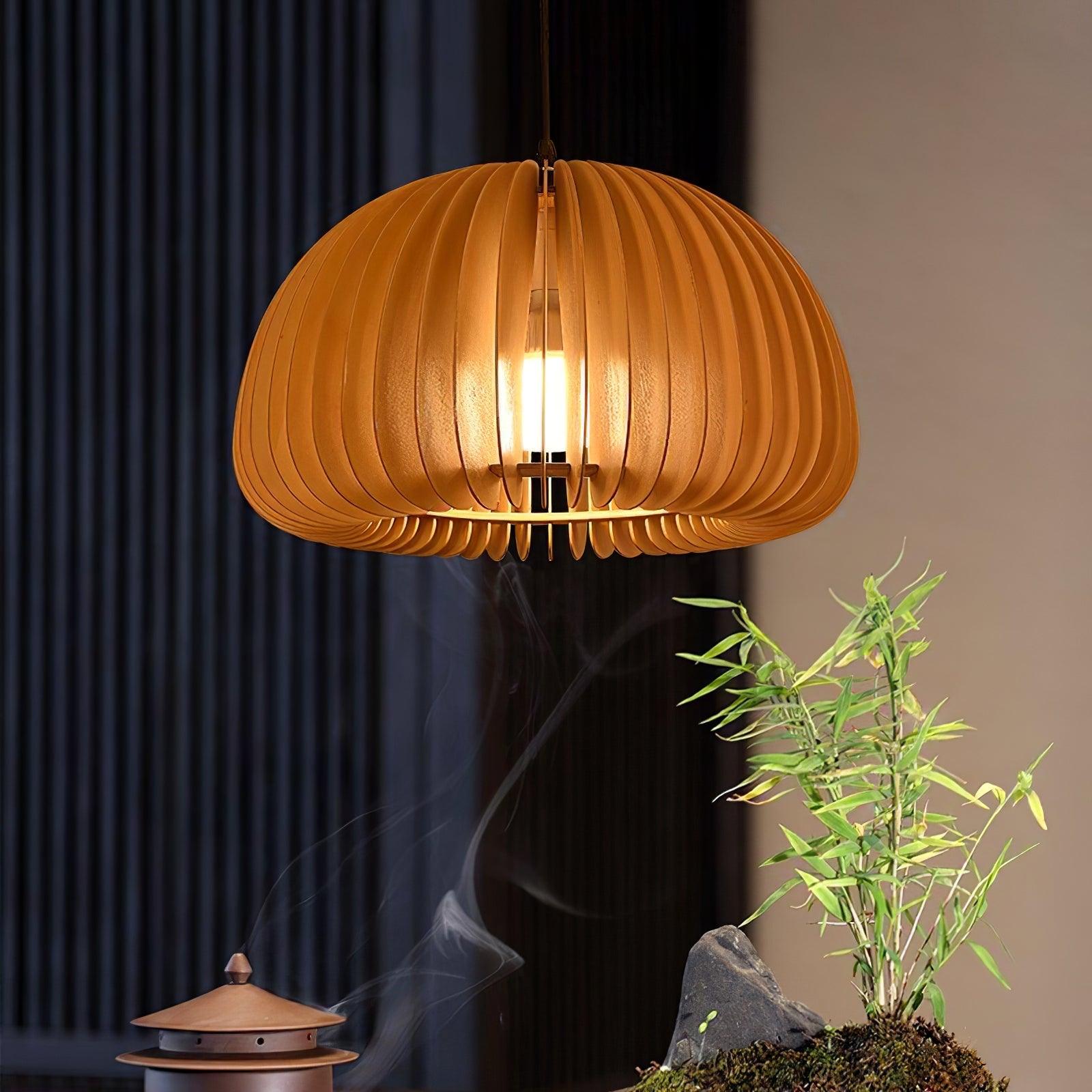 Enoris Wood Retro Pendant Lights