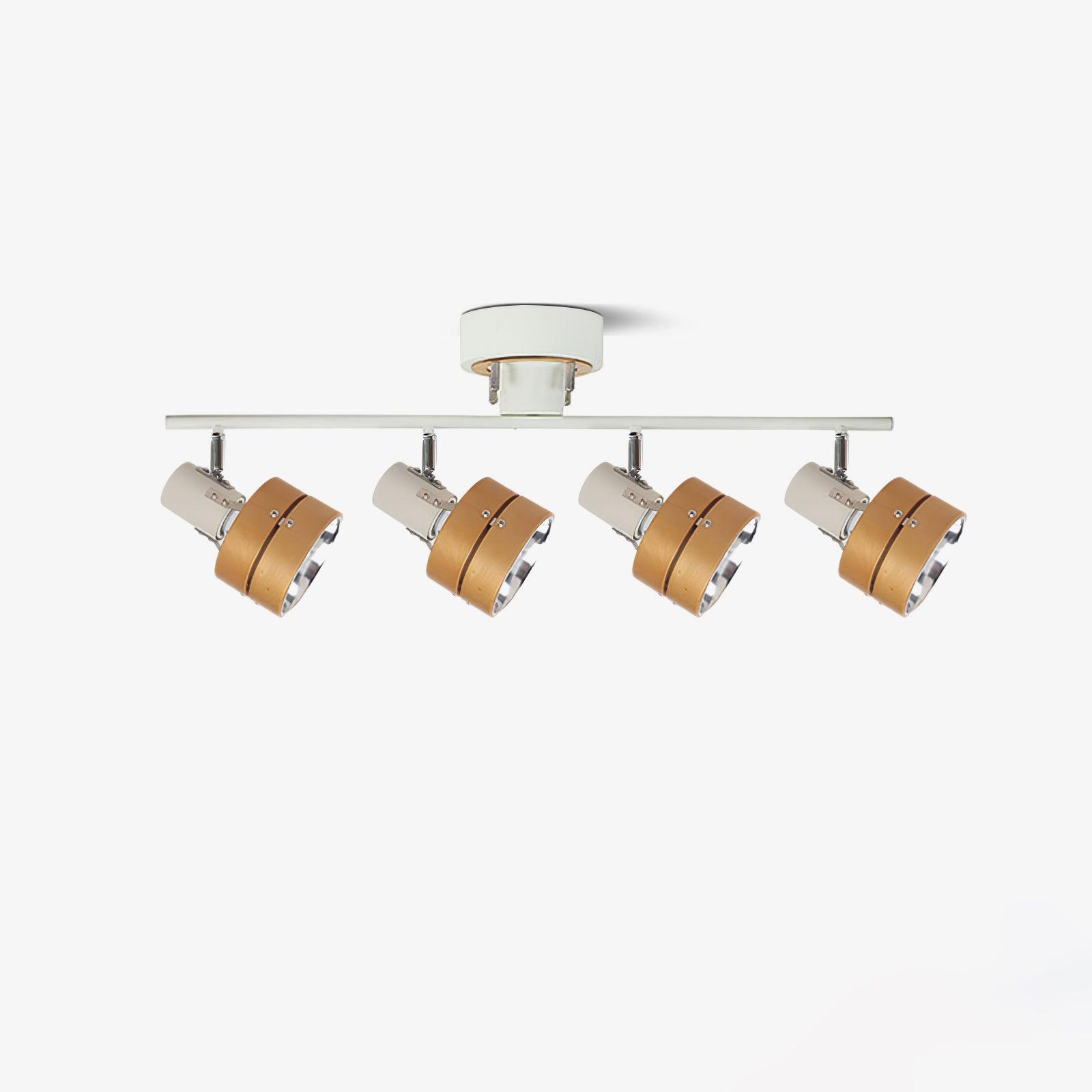 Elsorila Elegance Adjustable Spot Wooden Ceiling Lamp