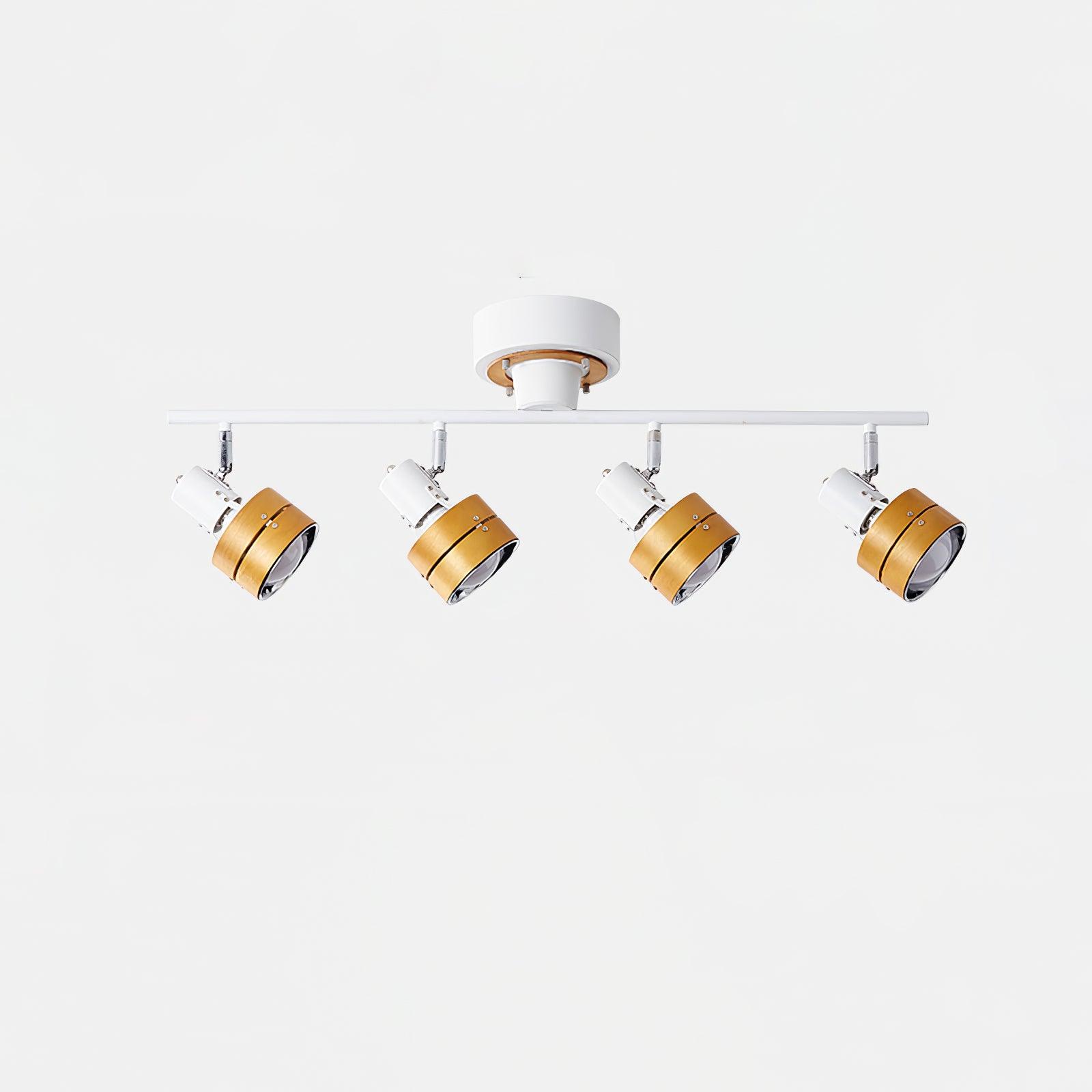 Elsorila Elegance Adjustable Spot Wooden Ceiling Lamp