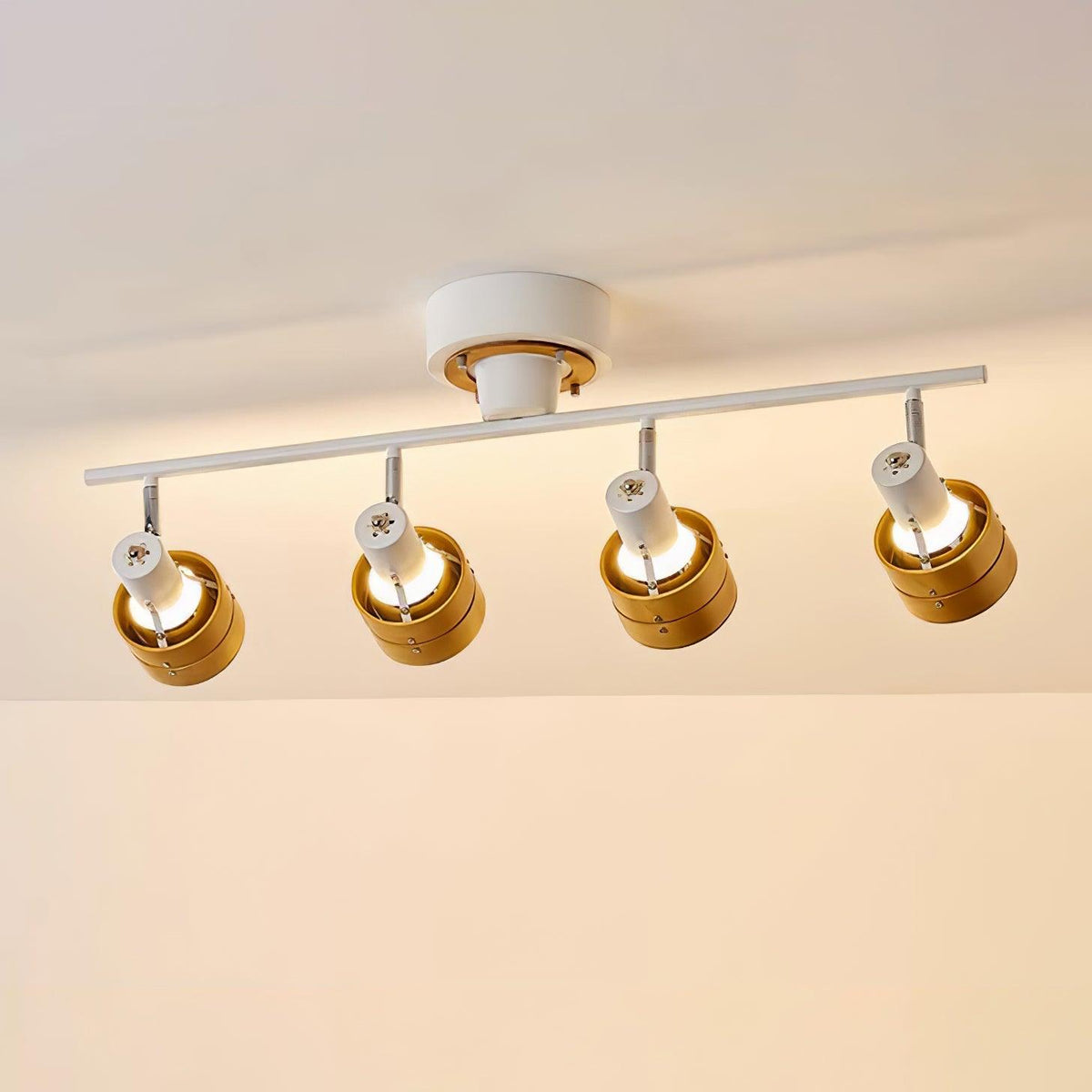 Elsorila Elegance Adjustable Spot Wooden Ceiling Lamp