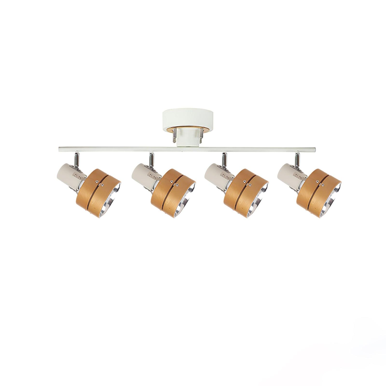 Elsorila Elegance Adjustable Spot Wooden Ceiling Lamp