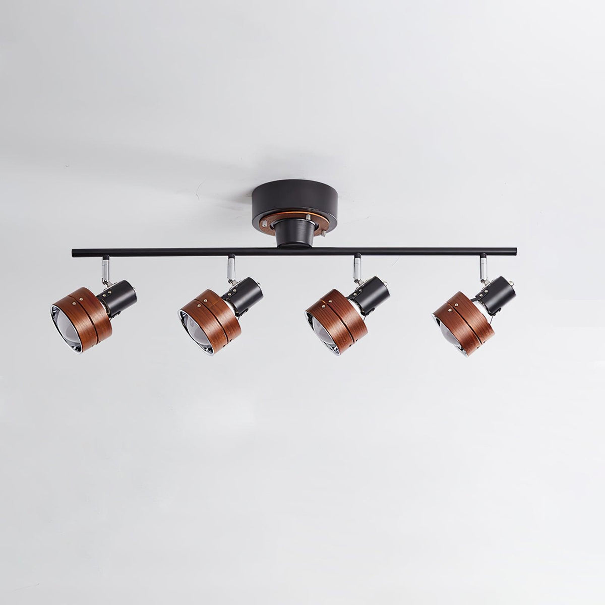 Elsorila Elegance Adjustable Spot Wooden Ceiling Lamp