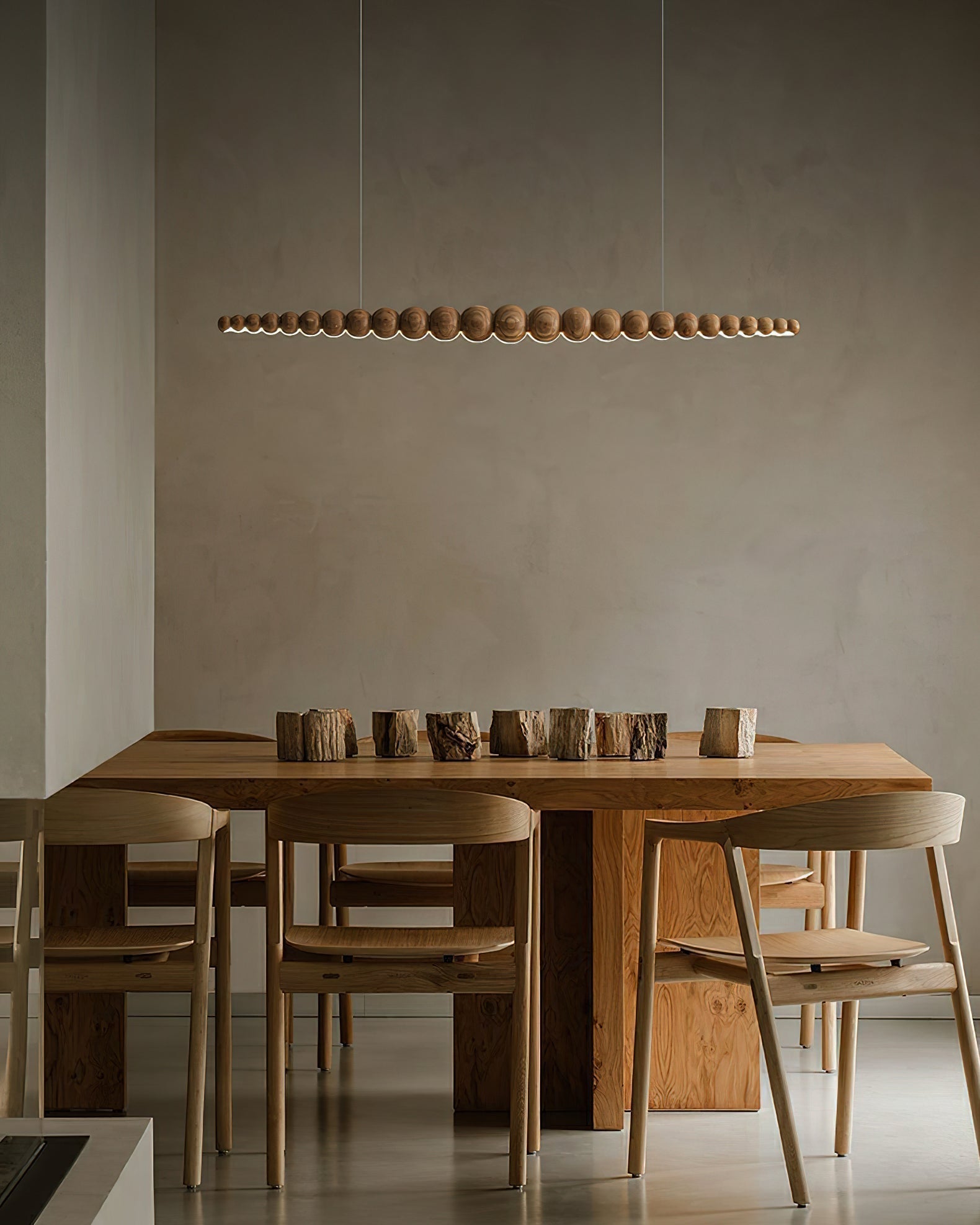 Orlanre Wood Minimalistic Pendant Light
