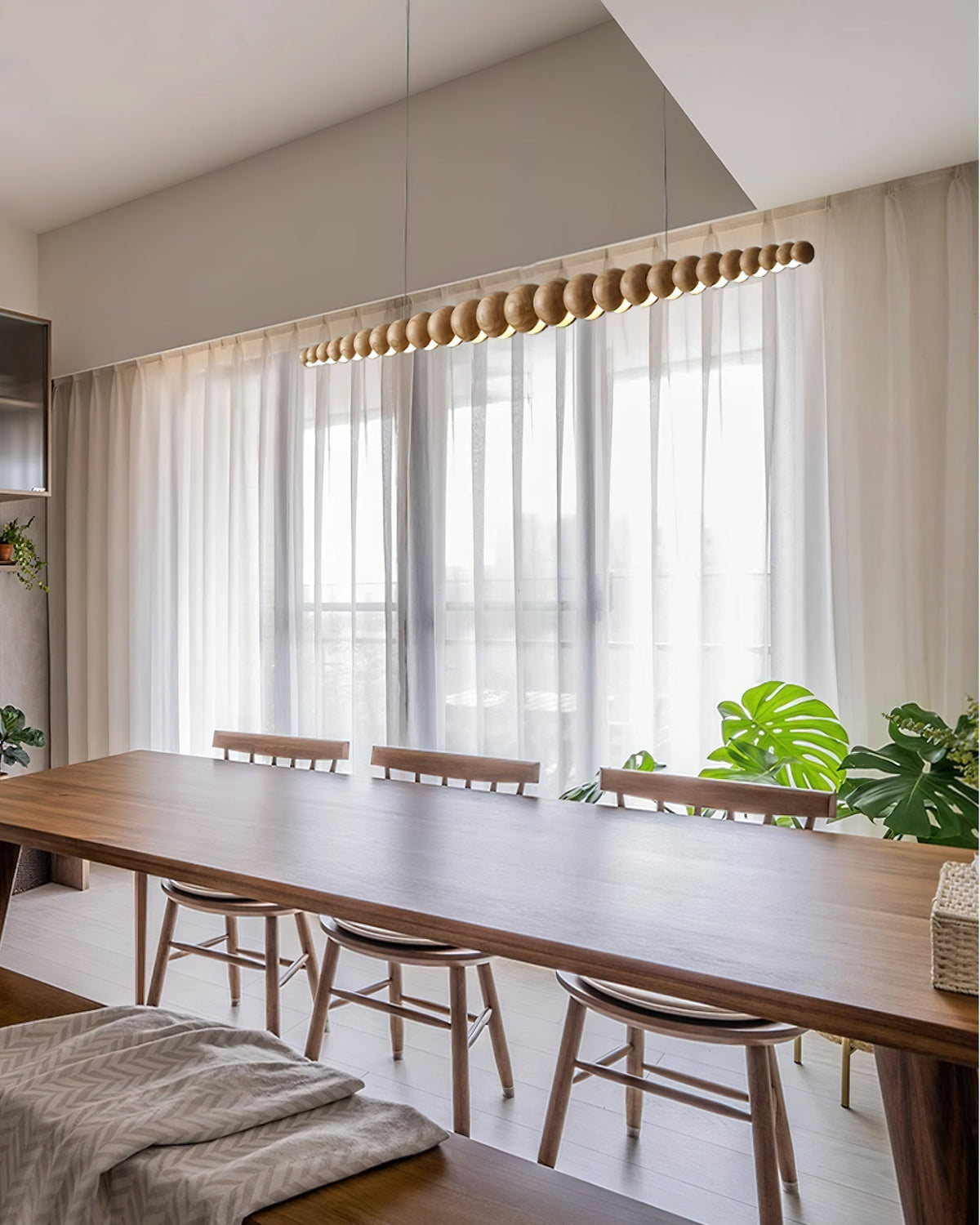 Orlanre Wood Minimalistic Pendant Light