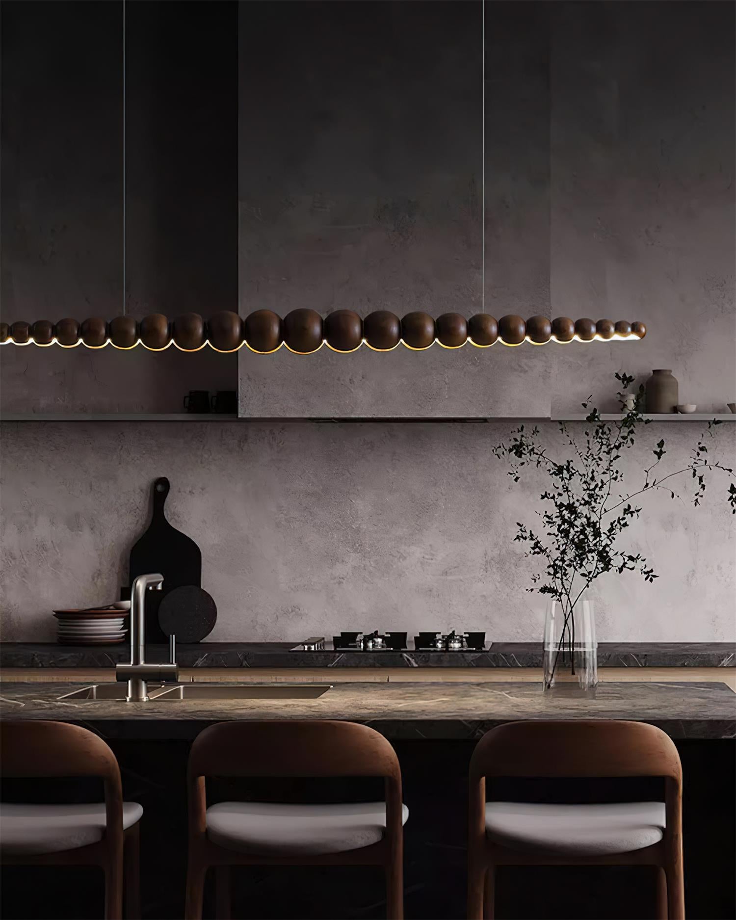 Orlanre Wood Minimalistic Pendant Light