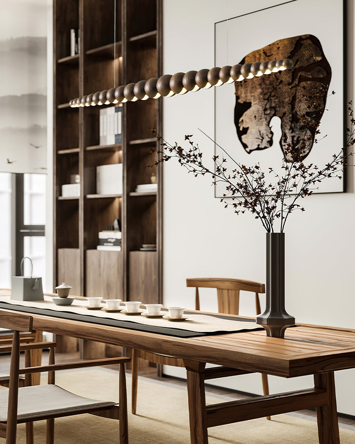 Orlanre Wood Minimalistic Pendant Light
