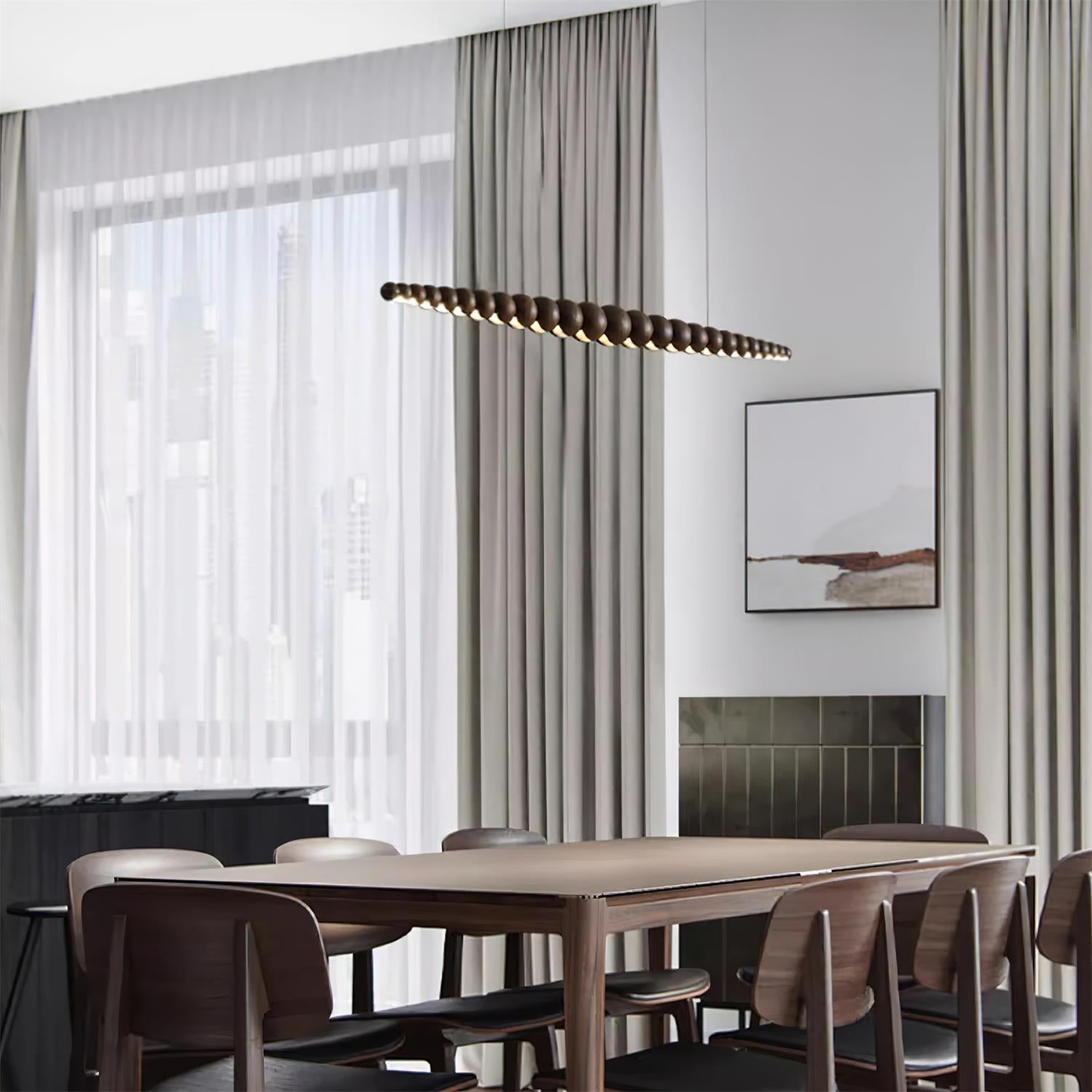 Orlanre Wood Minimalistic Pendant Light