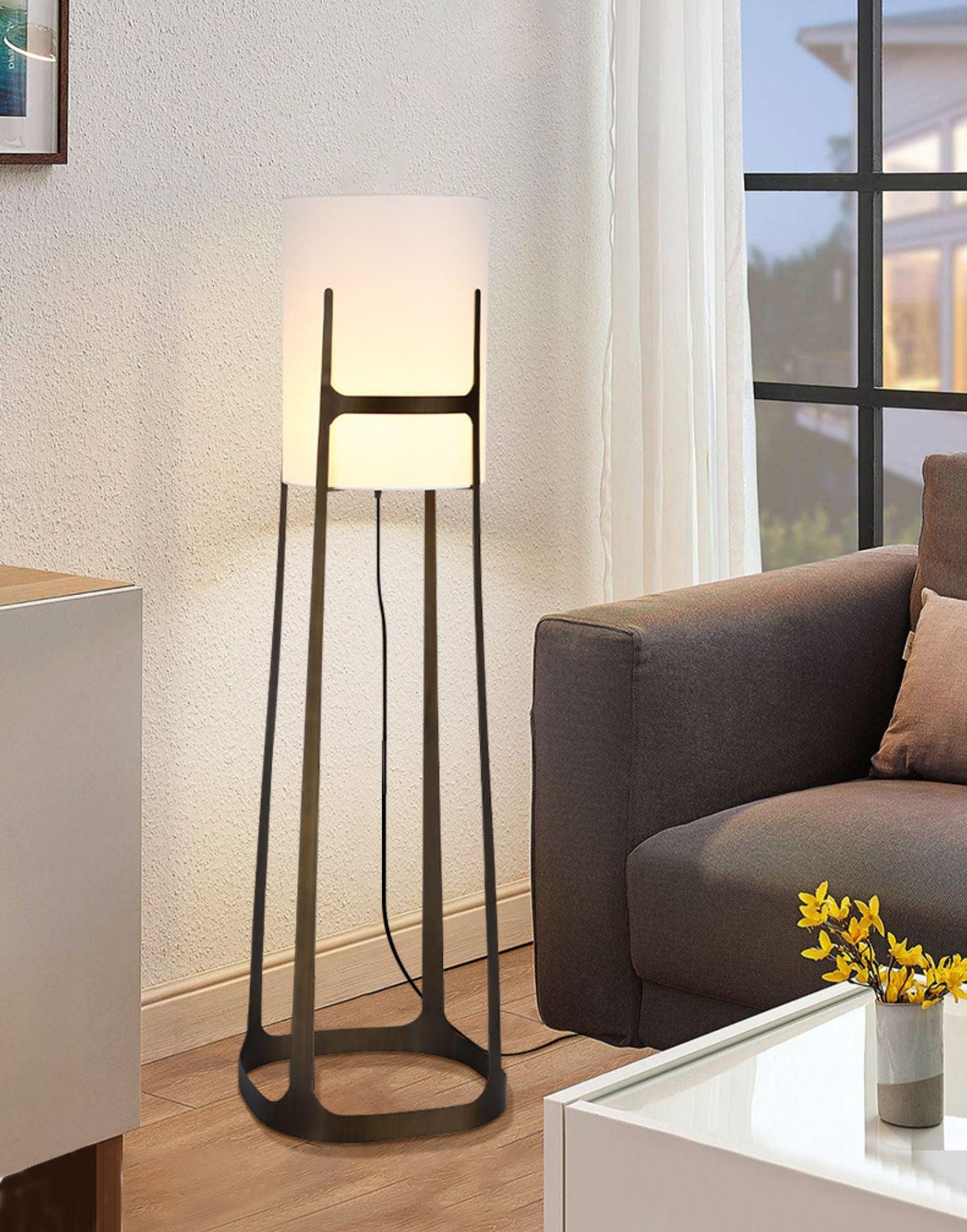 Mirinelle Classic Fabric Floor Lamp