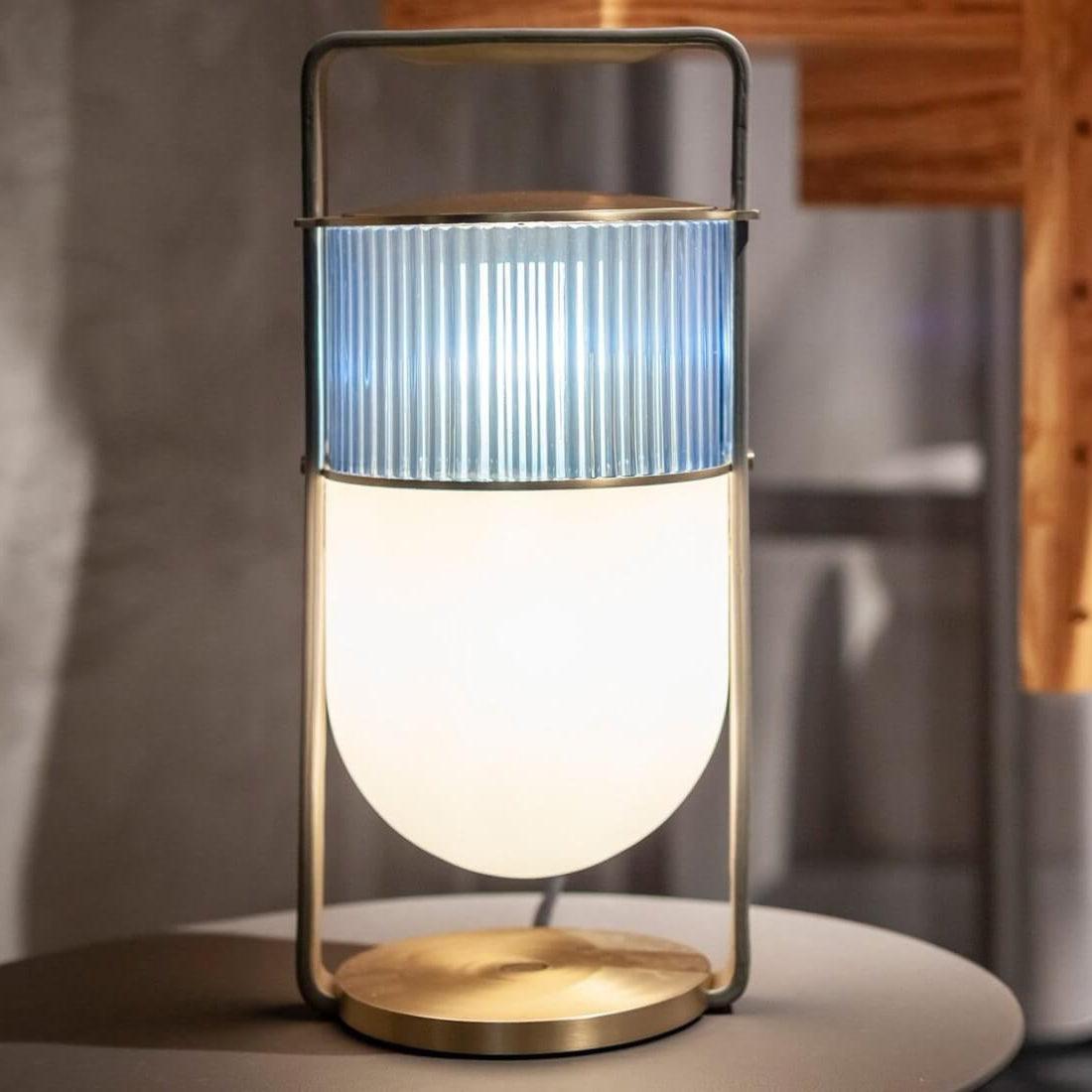 Kiorven Glass Artistic Table Lamp