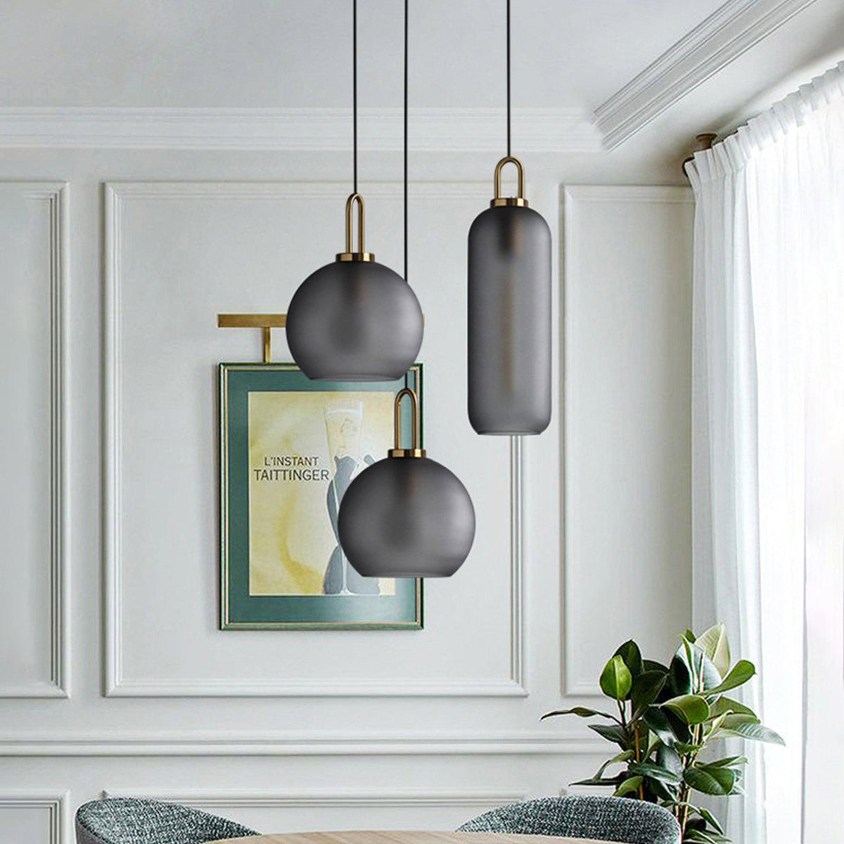 Eirisina Pendant Lamp Pendulum Glass
