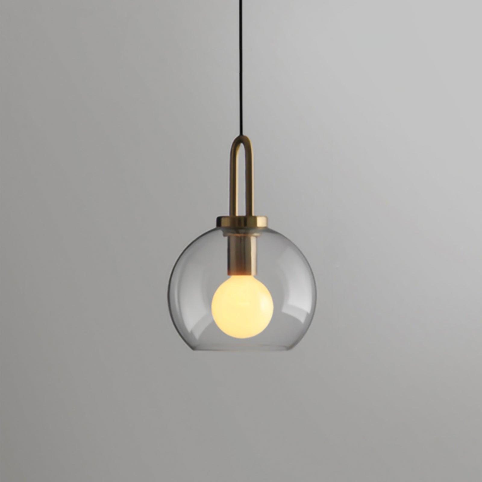 Sevelo Pendant Lamp Frosted Glass Swag Adjustable