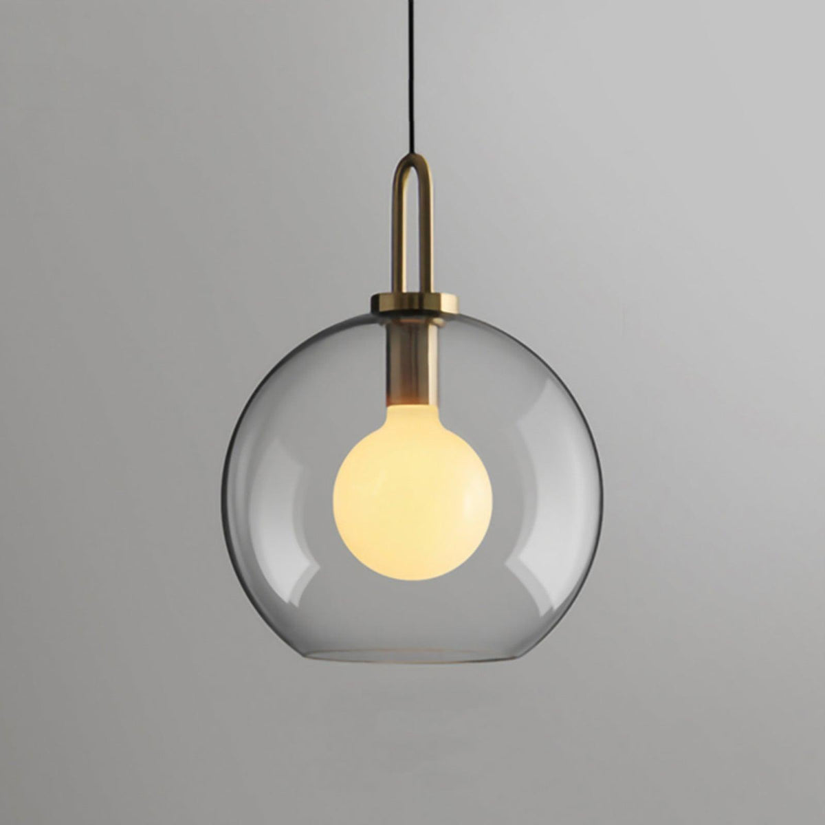 Sevelo Pendant Lamp Frosted Glass Swag Adjustable