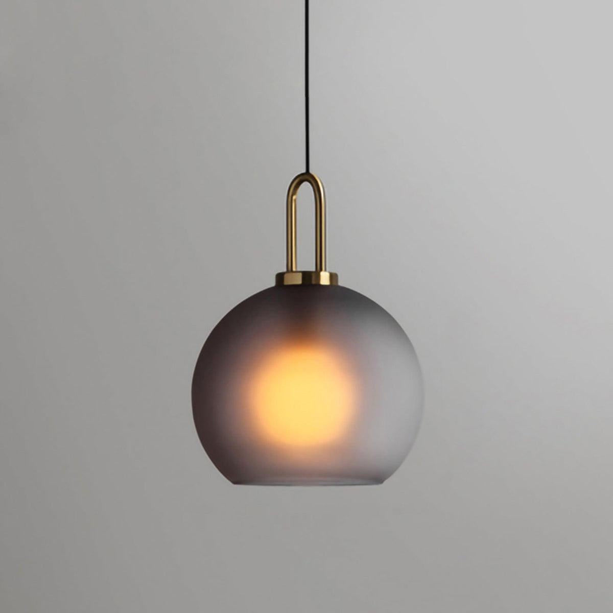 Sevelo Pendant Lamp Frosted Glass Swag Adjustable