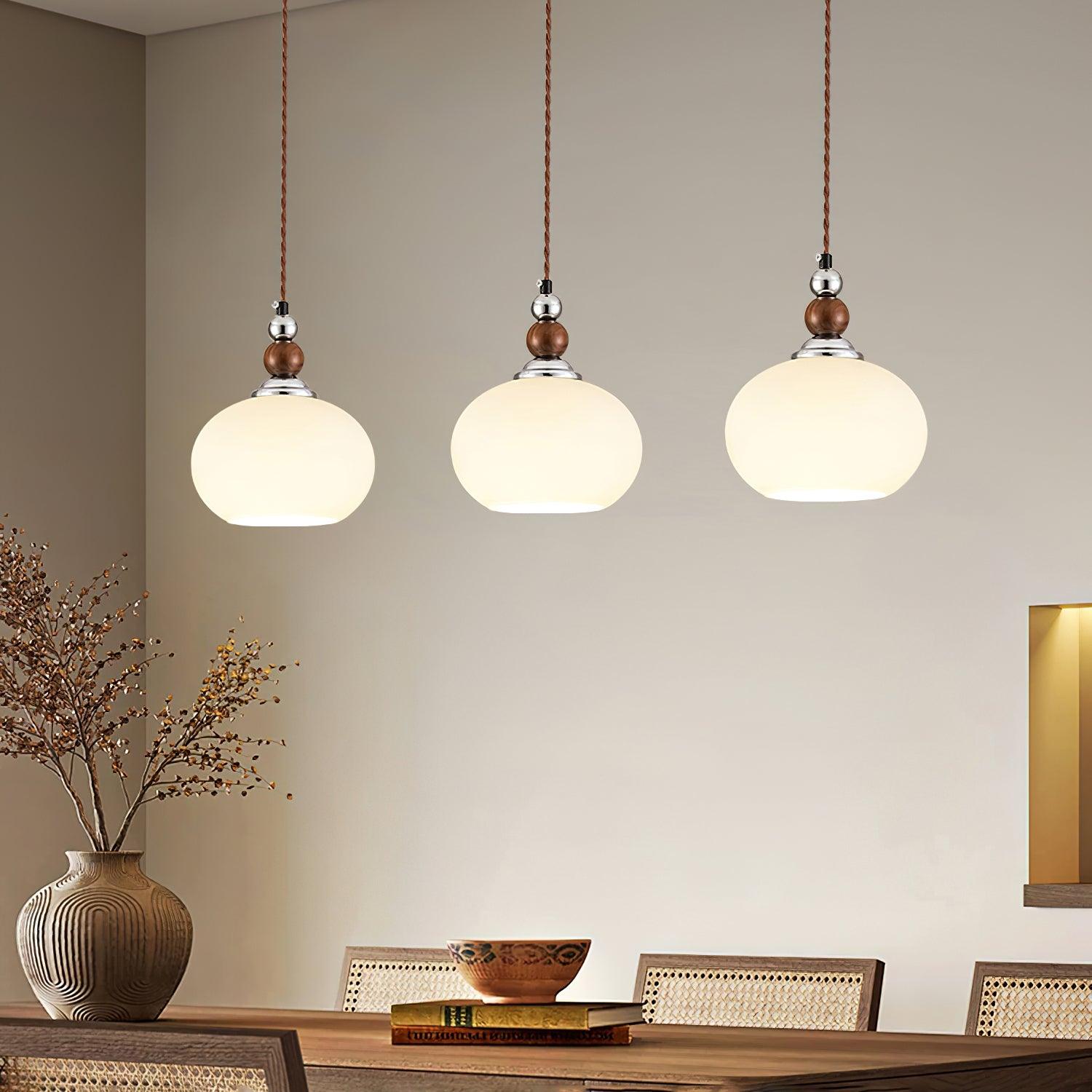 Eiruelia Modern Glass Pendant Lamp