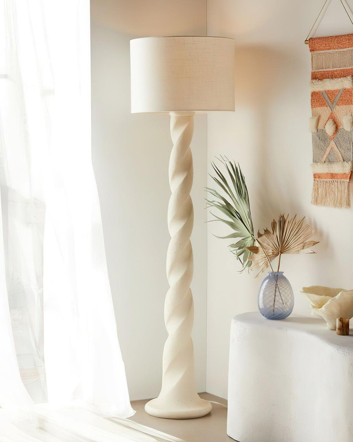 Voliril Artistic Resin Floor Lamp
