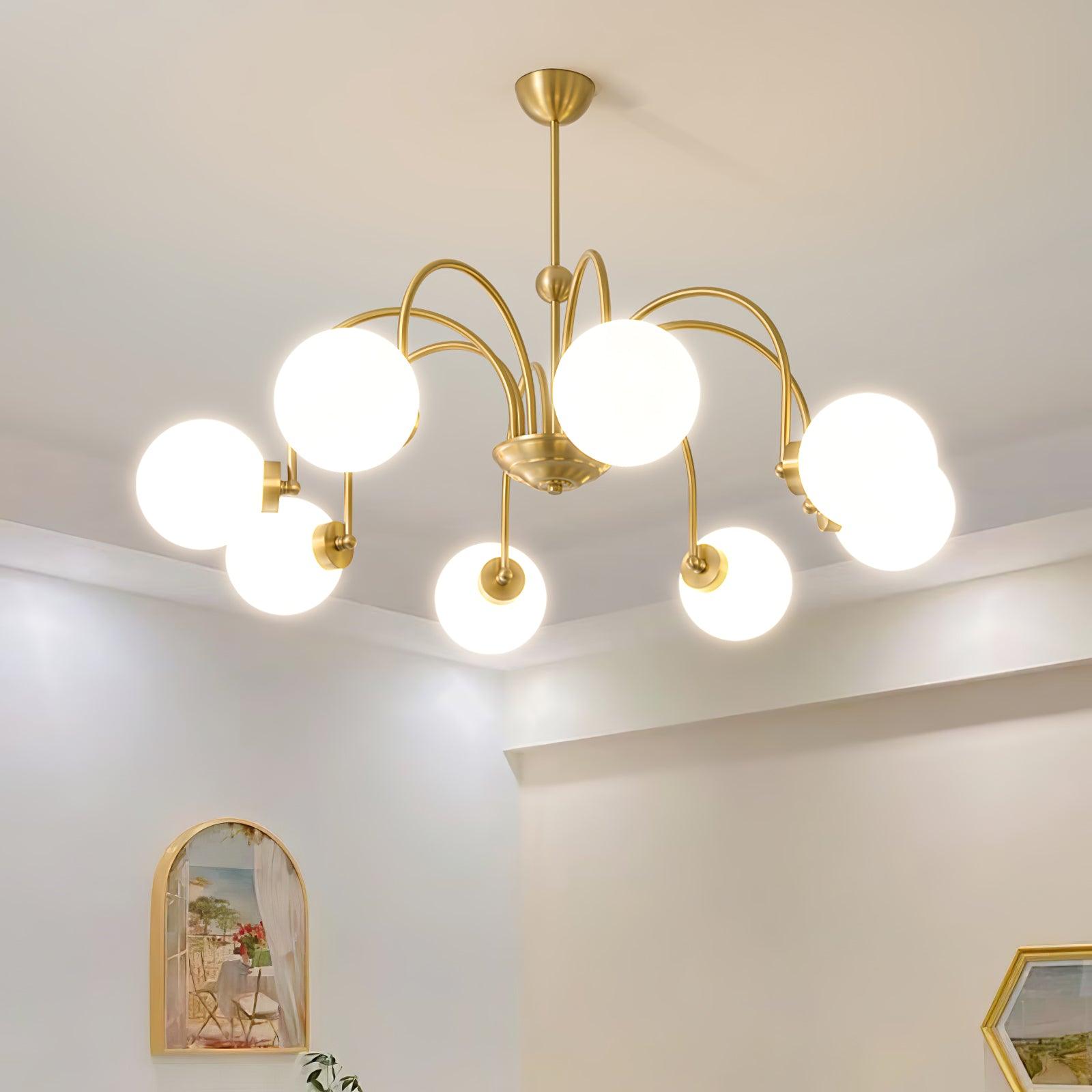 Lioruaine Luxe Glass Chandelier