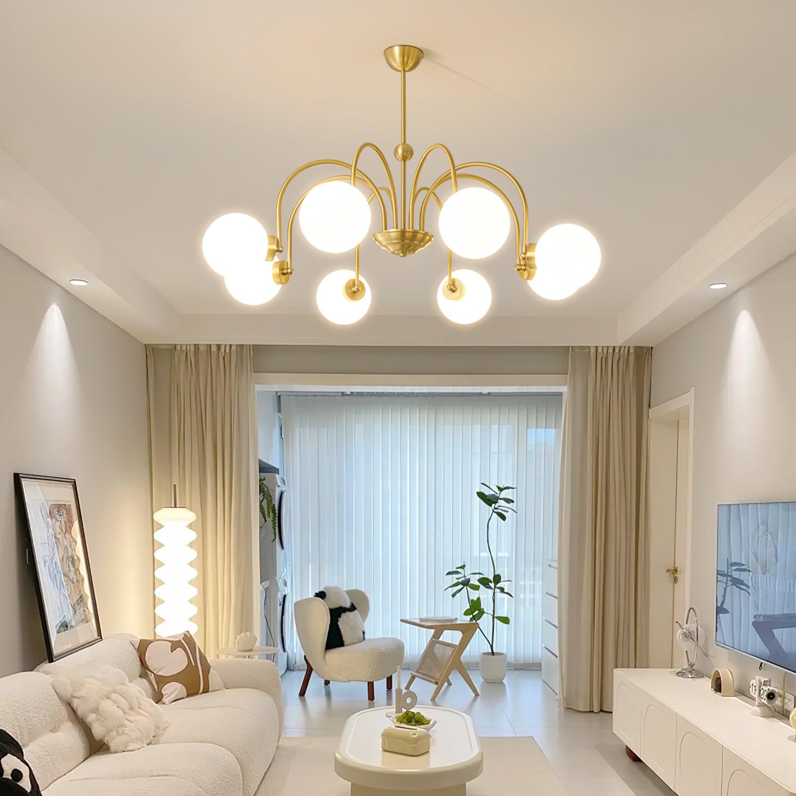 Lioruaine Luxe Glass Chandelier