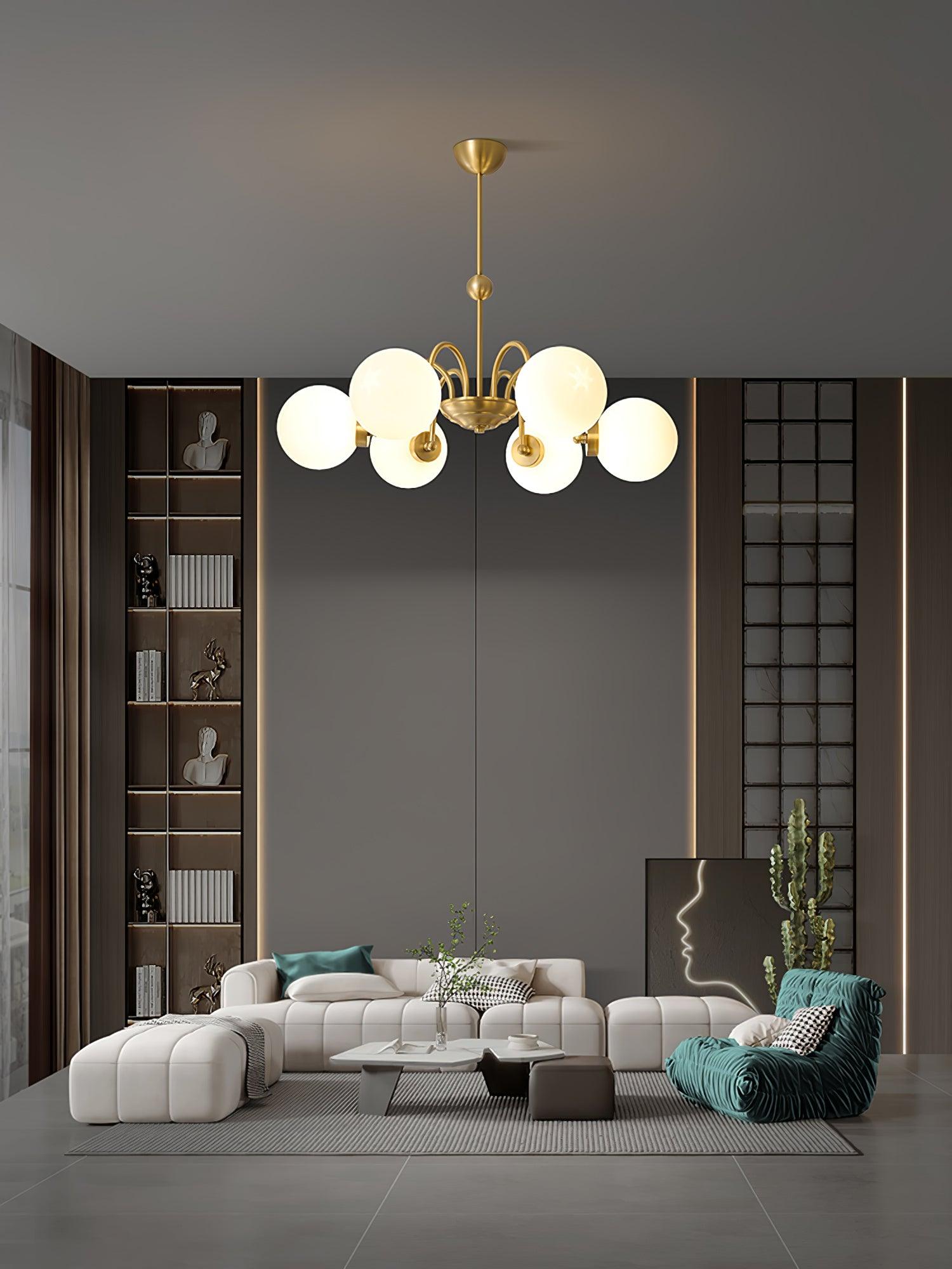 Lioruaine Luxe Glass Chandelier