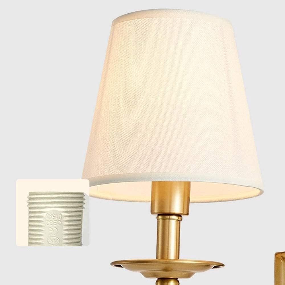 Felix Vintage Double Fabric Shades Wall Lamp