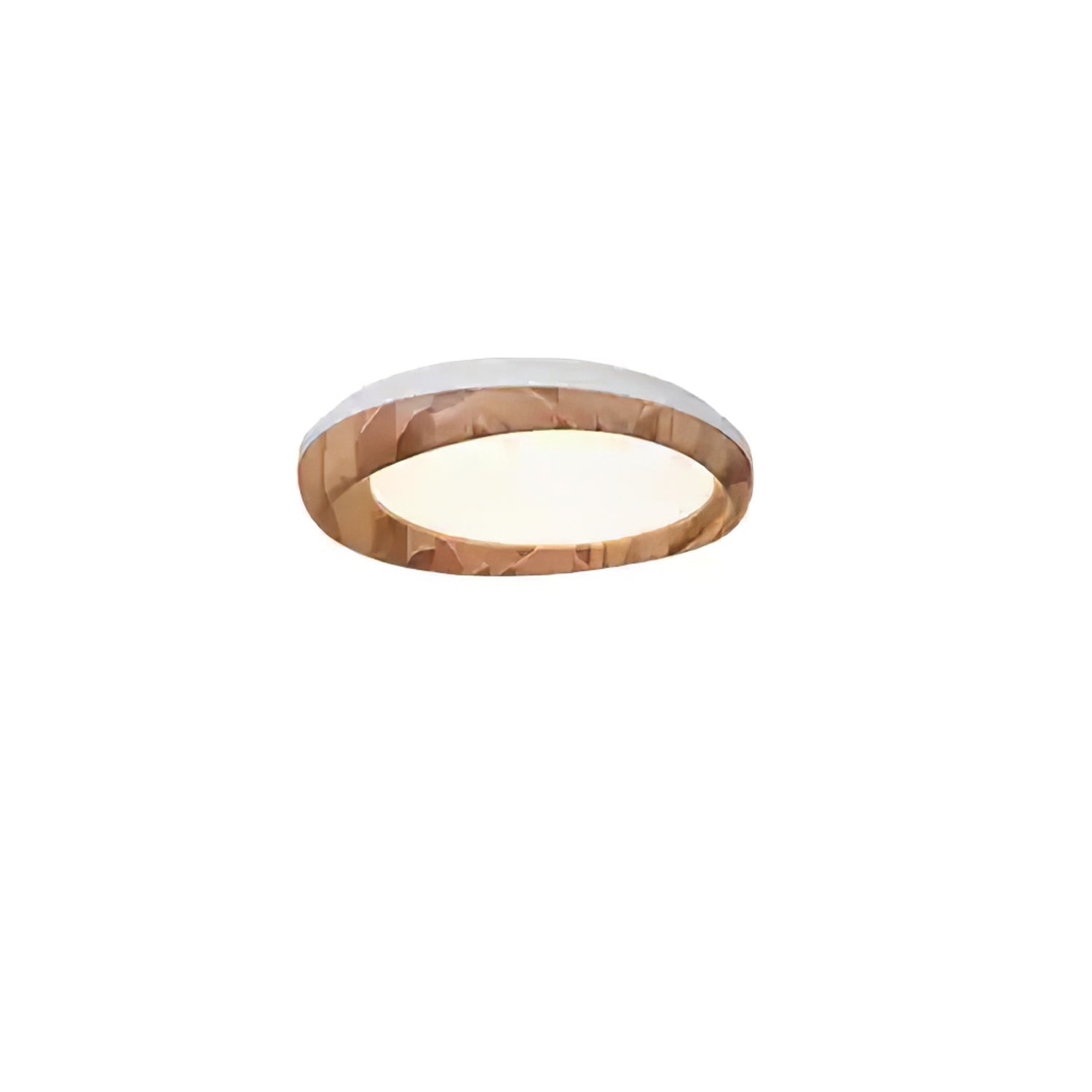 Eurtheara Organic Wood Glass Ceiling Light