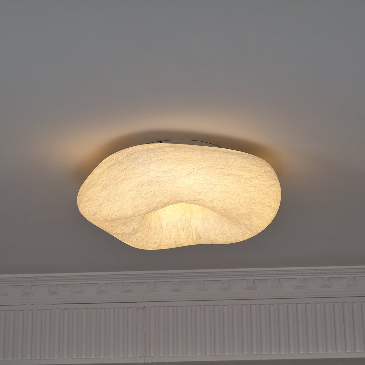 Calerelle Ceiling Lamp Cloud Shape Silk Elegant