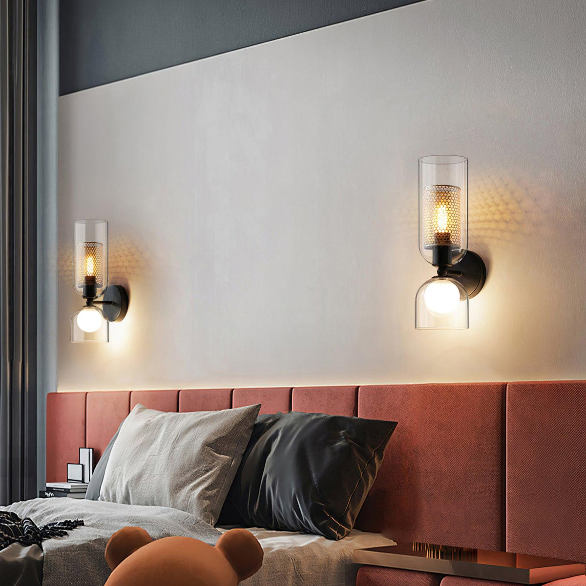 Alvynan Premium Nordic Art Glass Wall Lamp
