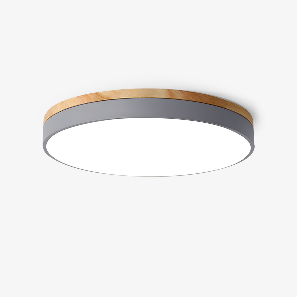 Clairshire Circular Wood Flush Mount Ceiling Light
