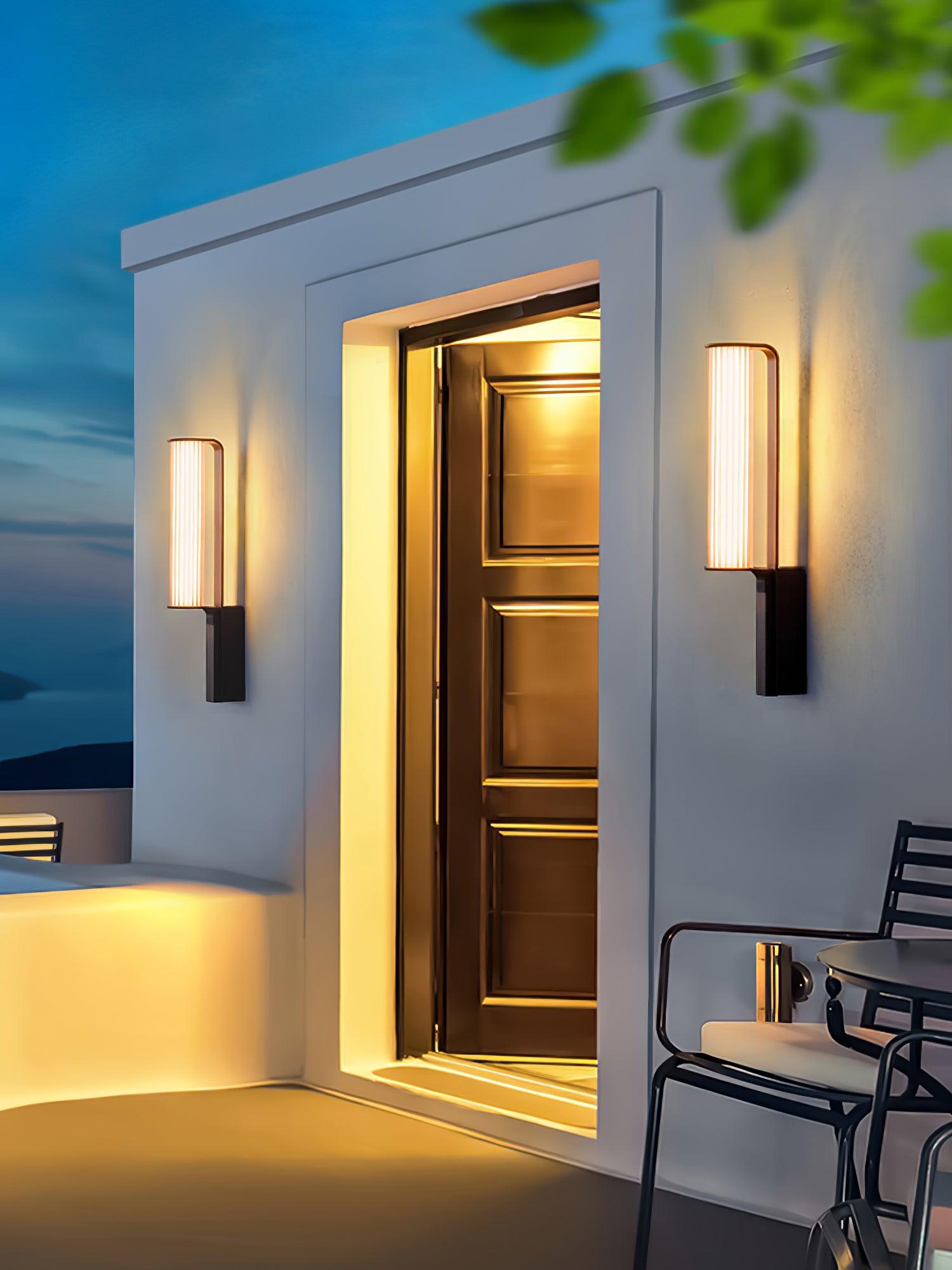 Utalionis Unique Arc LED Sconce Outdoor Lighting