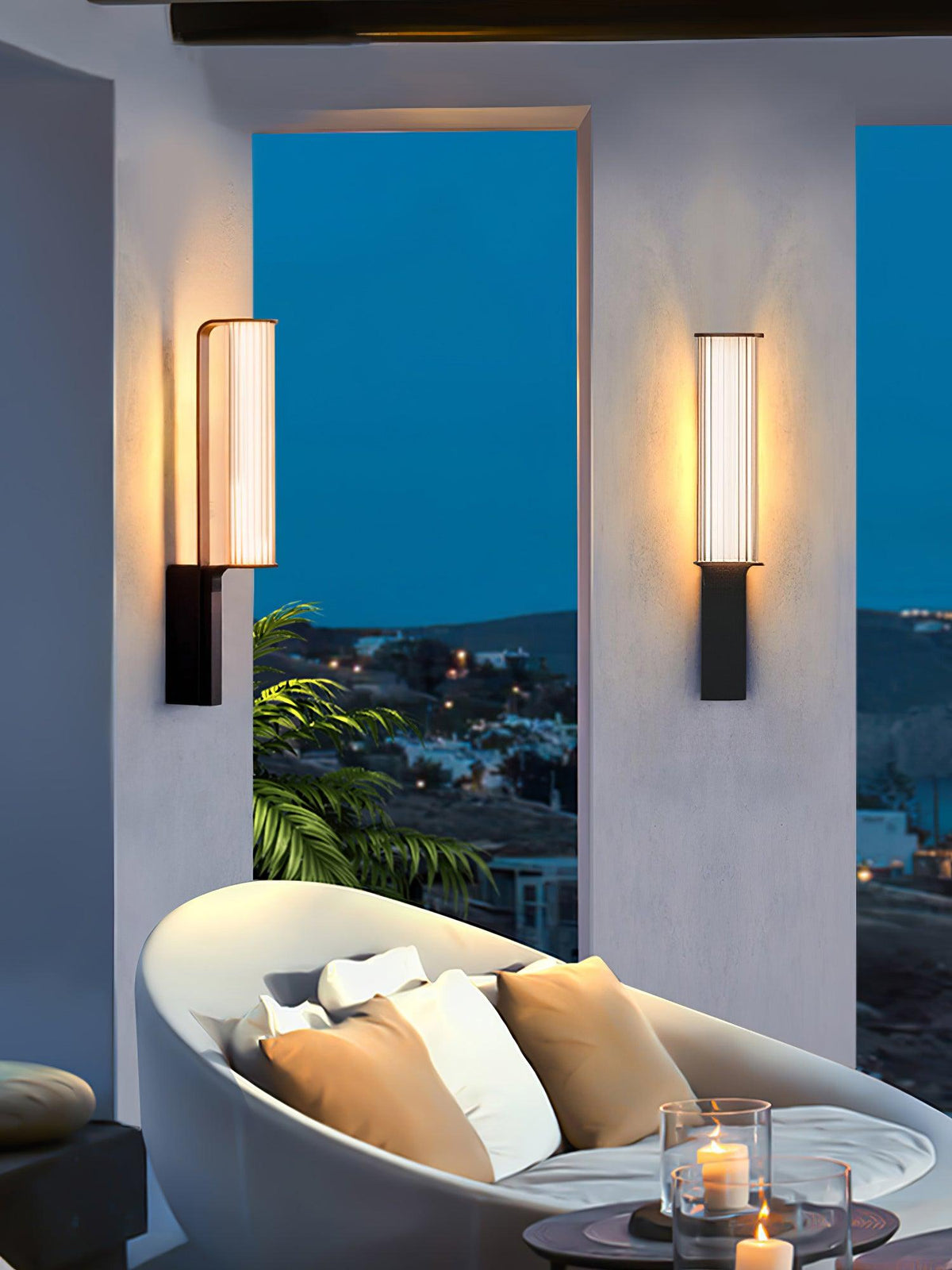 Utalionis Unique Arc LED Sconce Outdoor Lighting