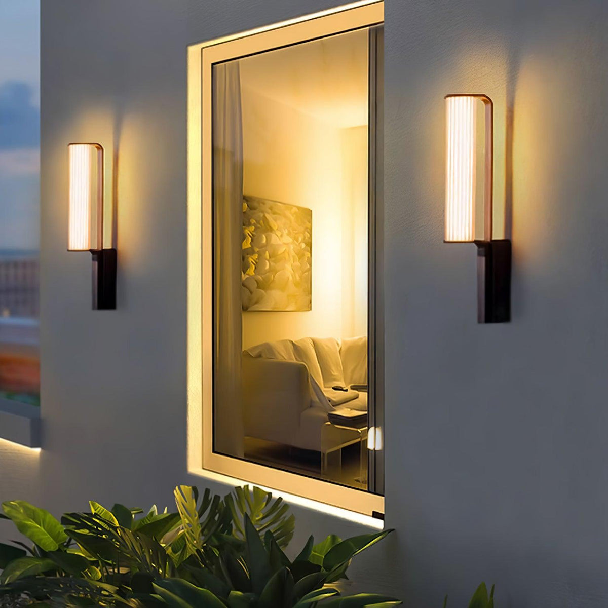 Utalionis Unique Arc LED Sconce Outdoor Lighting