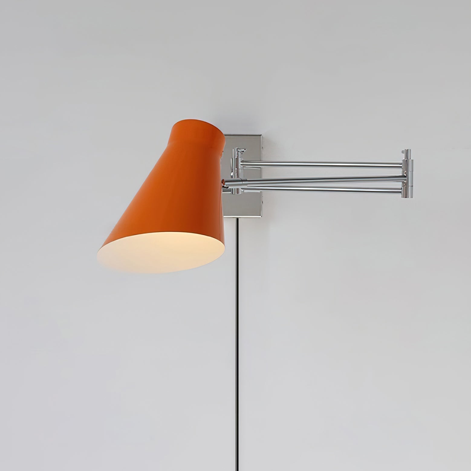 Wall Lamp Body and Shade Adjustable Arm Minimalist Modern - Neutral Decor
