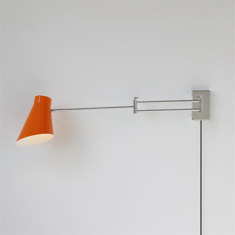 Wall Lamp Body and Shade Adjustable Arm Minimalist Modern - Neutral Decor