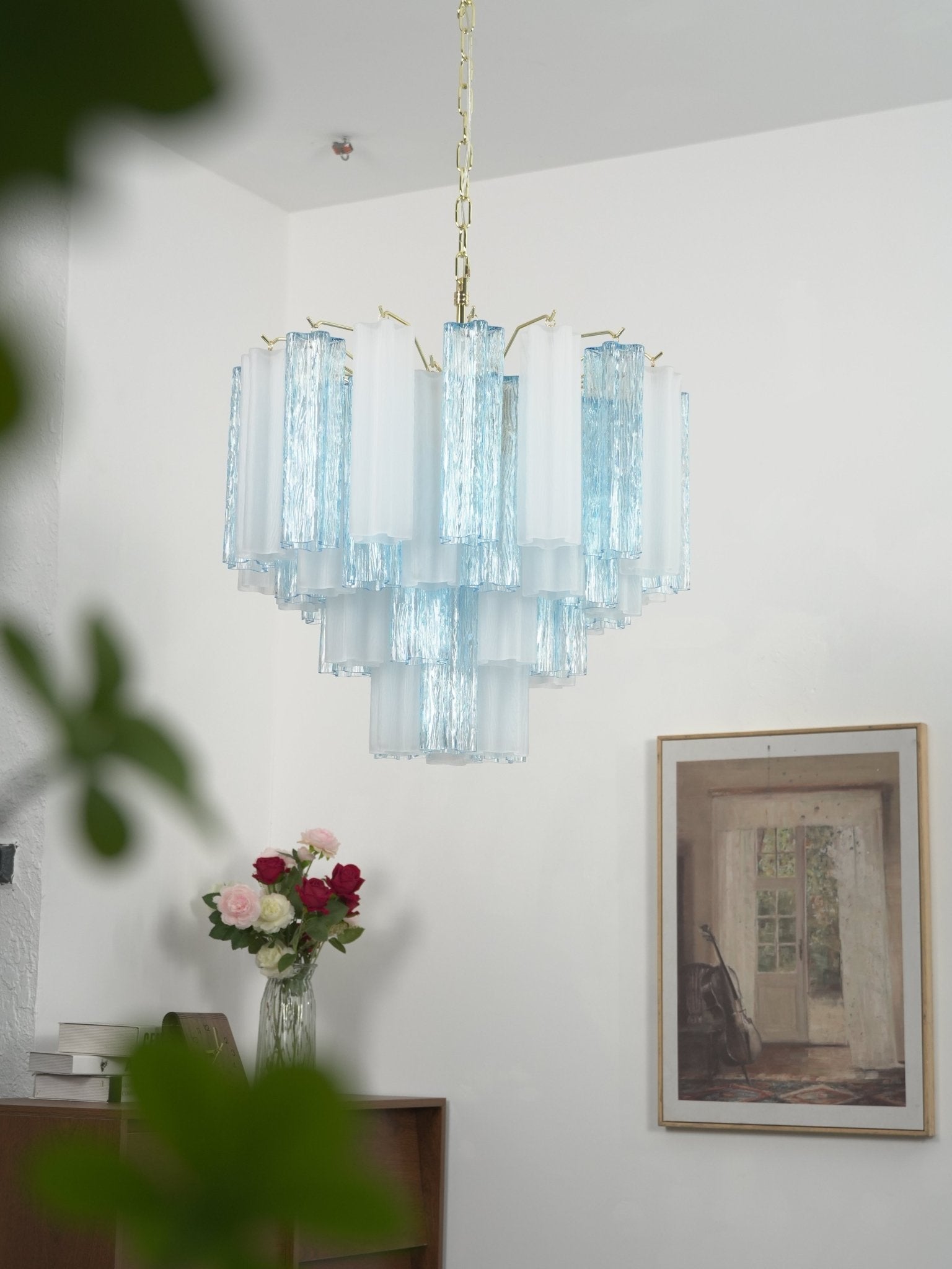 Bexy Glass Cascade Chandelier