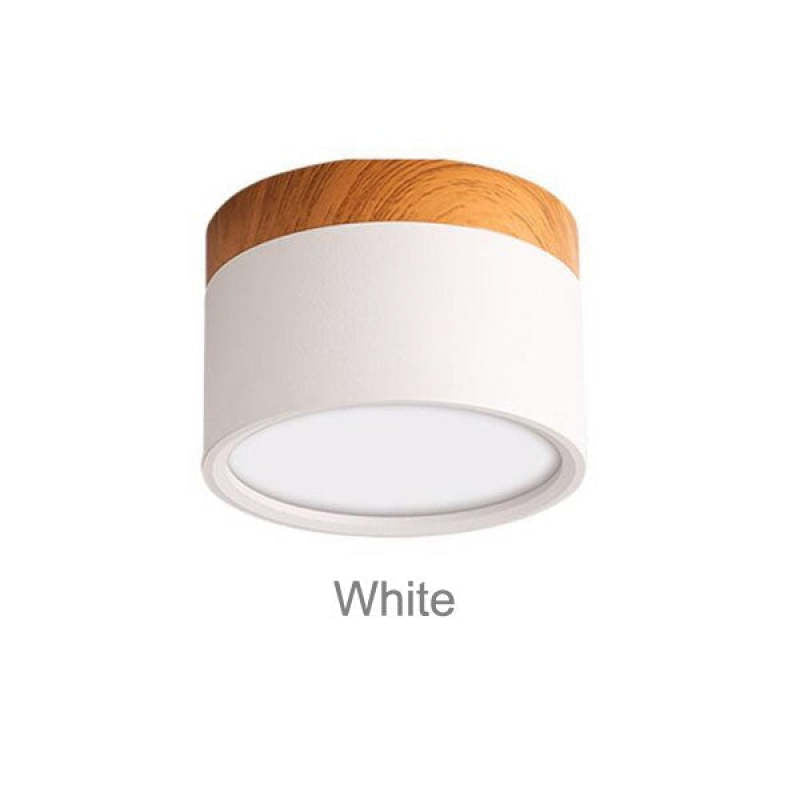 Valentina Modern Cylindrical /Acrylic Flush Mount Ceiling Light Hallway - Neutral Decor