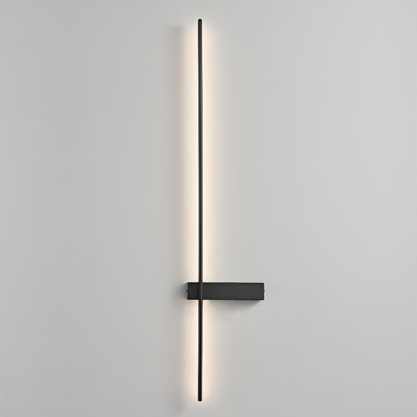 Mesv Linear Rechargeable Black Wall Lamp