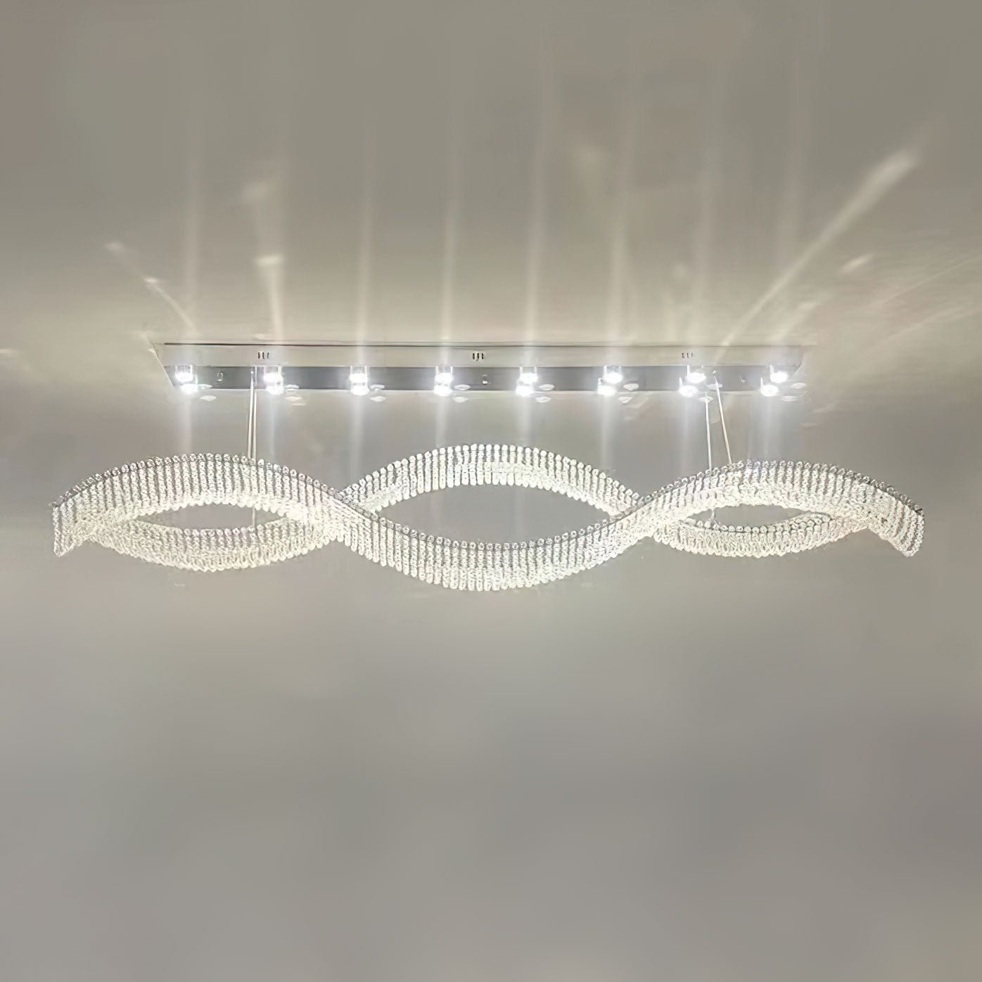 Caelox Postmodern Luxury Crystal Chandelier