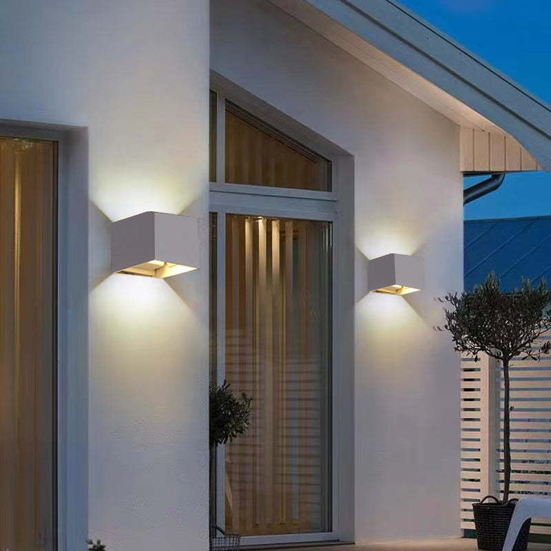 Ray Modern Adjustable Square Outdoor Wall Lamp LED - Neutral Decor