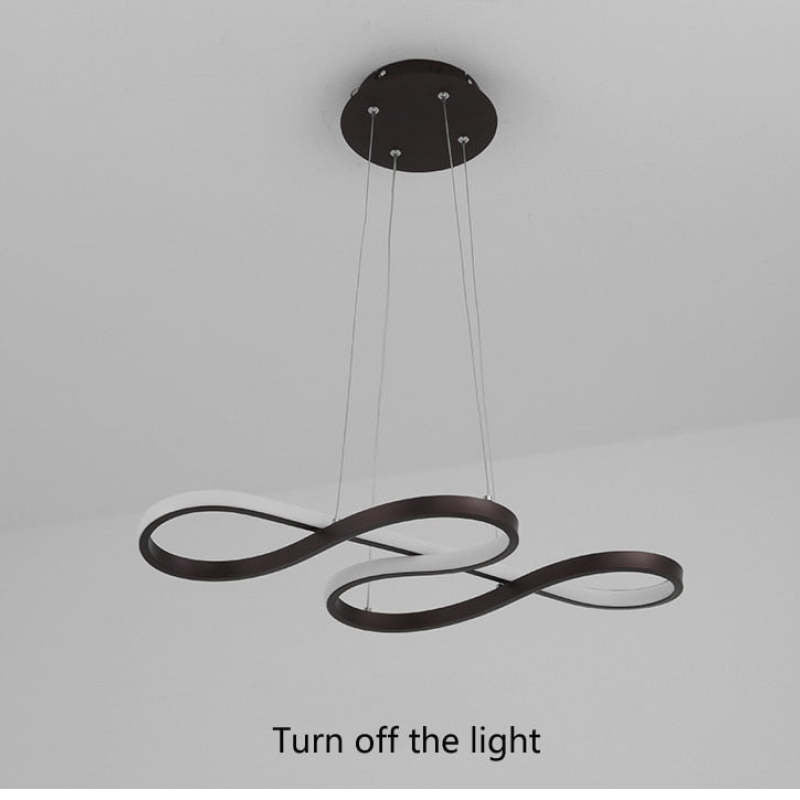 Arisha Modern Chandelier Linear Pendant Light Dining Room - Neutral Decor