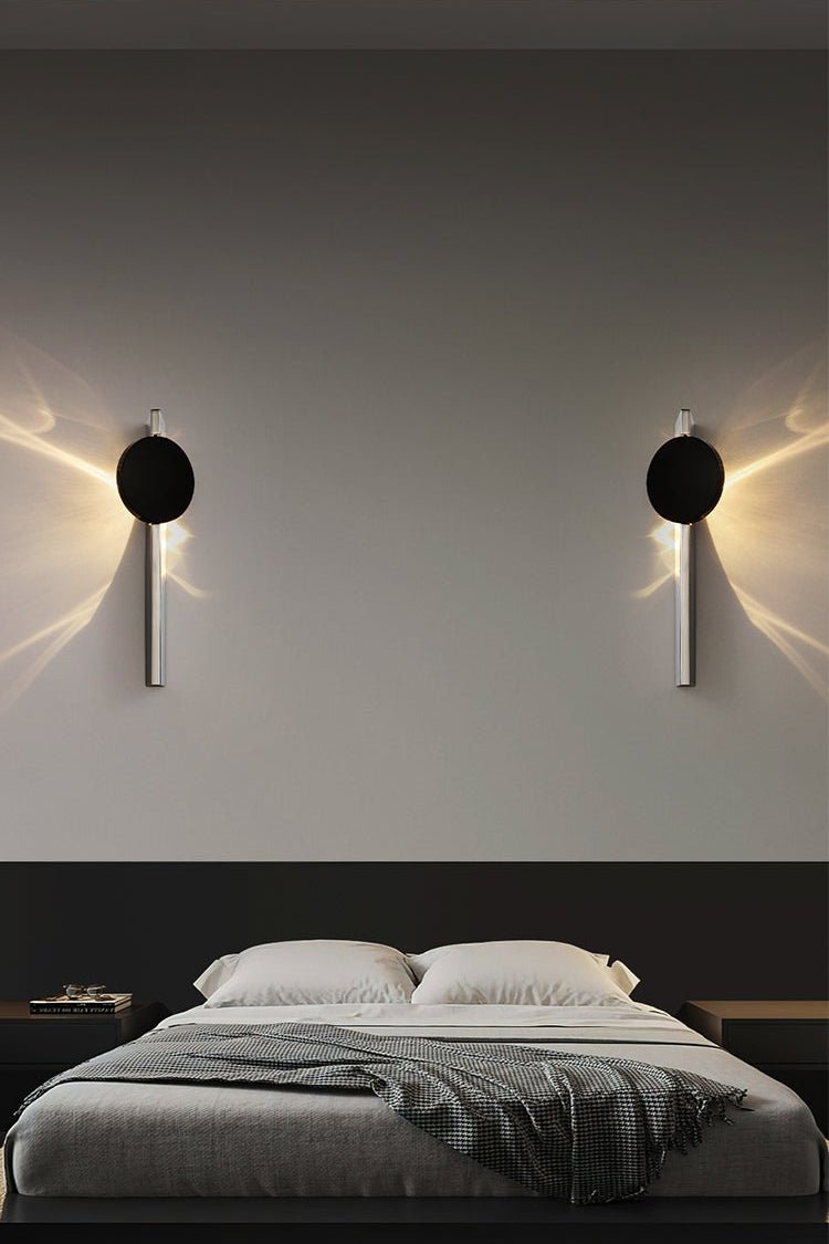 Pethr Wave Minimalist Steel Wall Lamp