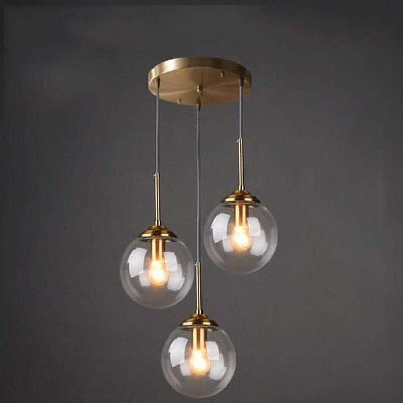 Valentina Designer Bubble Glass Pendant Light - Neutral Decor
