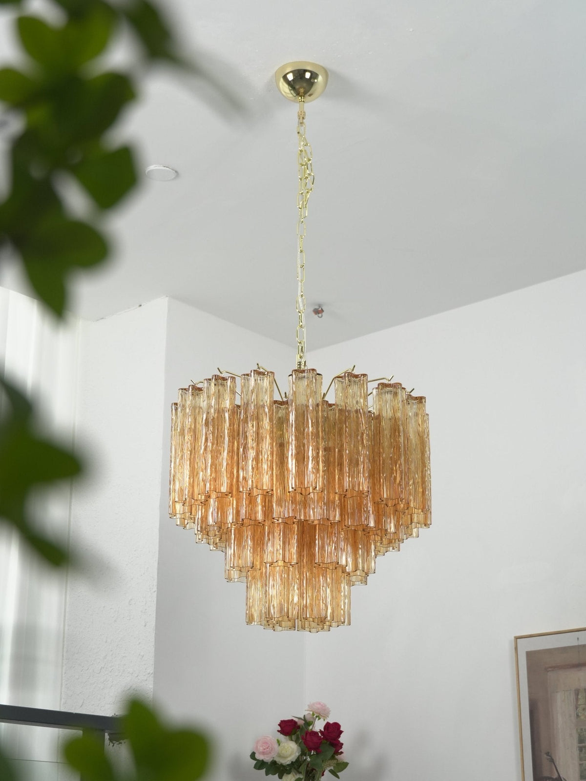 Bexy Glass Cascade Chandelier