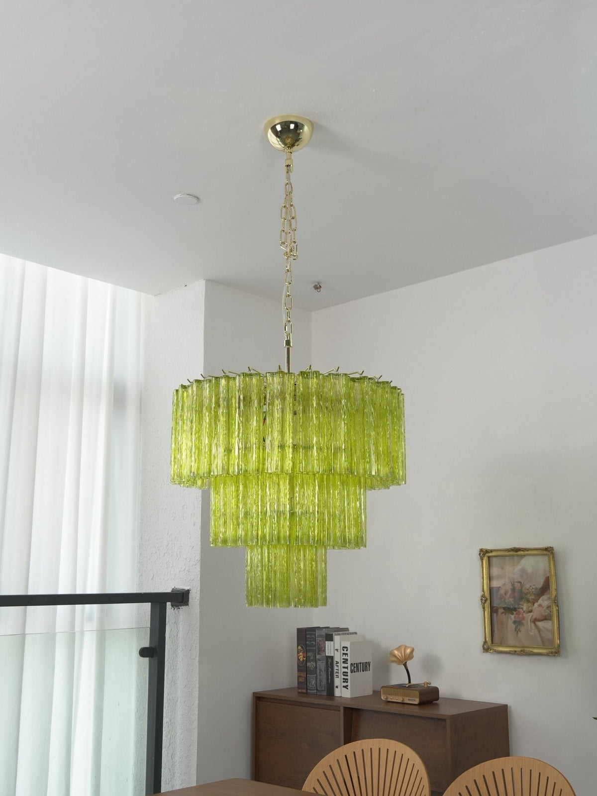 Wexn Glacier Tier Glass Chandelier